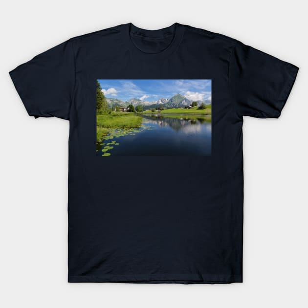 Lake Vorderer Schwendisee T-Shirt by yairkarelic